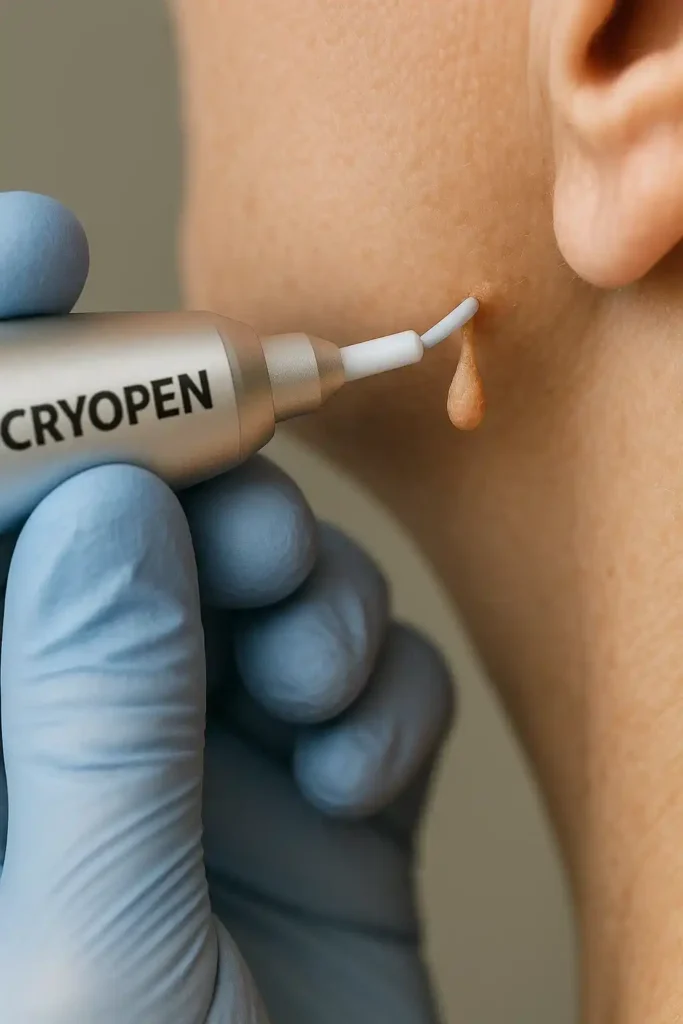 Cryopen for skin tags removal Worksop speak to our team today!