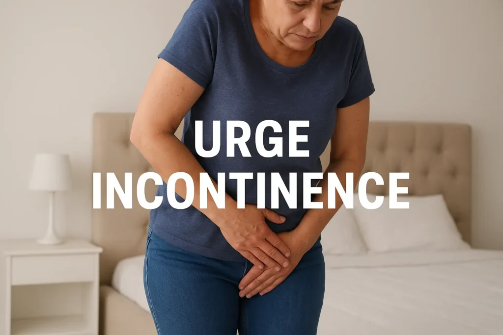 how to manage urge incontinence Worksop symptoms