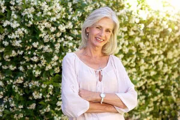 Older woman happy with urinary incontinence treatment Worksop